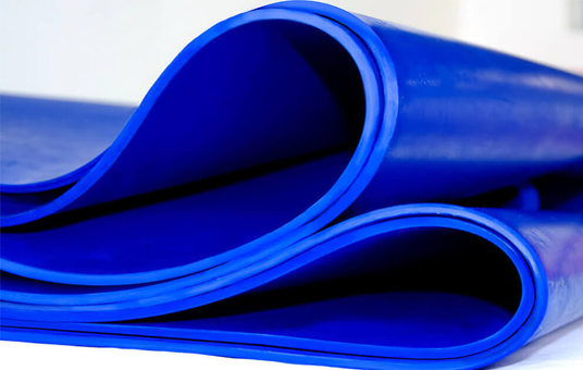 Blue Gem Mining Rubber Detail - Chemical Resistance