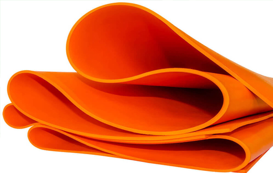 Orange Beat Mining Rubber Detail - High Impact Resistance