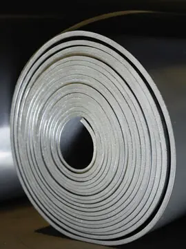 Dielectric rubber for electrical insulation in industrial installations