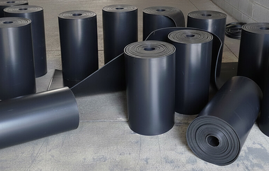 Detail of mirror finish smooth surface