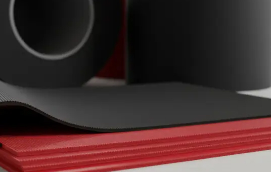 Detail of fabric reinforced textile finish